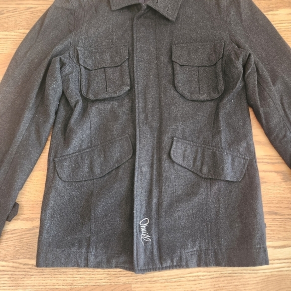 GUC O'Neill Charcoal Men's Jacket, Size M - Picture 2 of 16